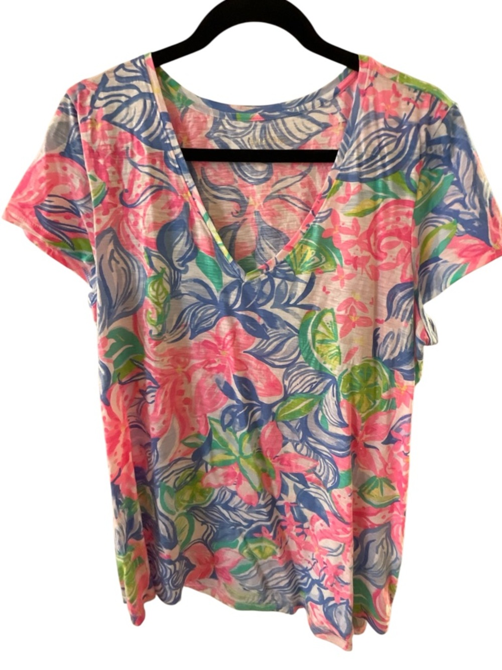 Lilly Pulitzer Etta vneck tee
